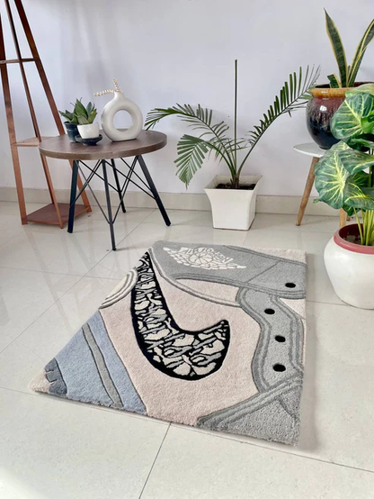 Air Jordan 1 x Dior Inspired Handmade Rug