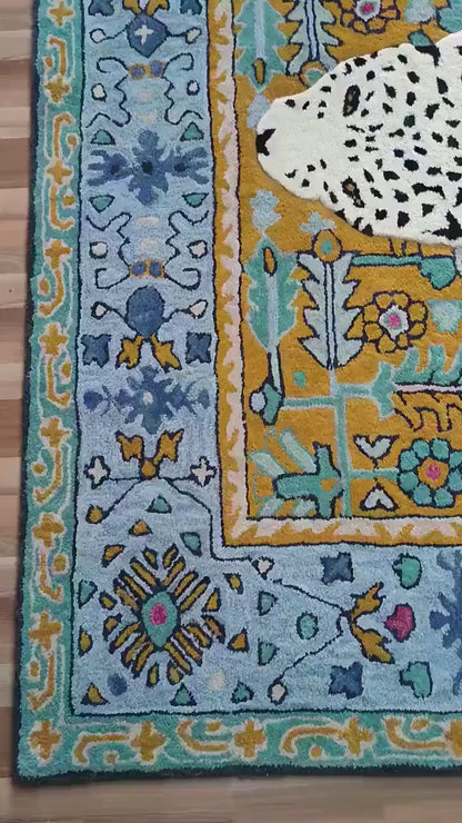 Persian Leopard Handmade Rug