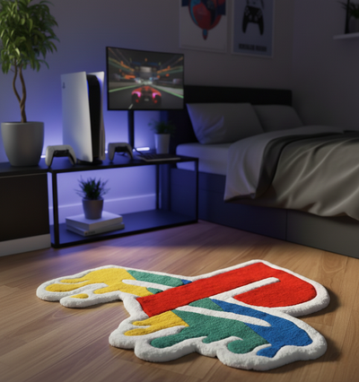 Melting PlayStation Rug