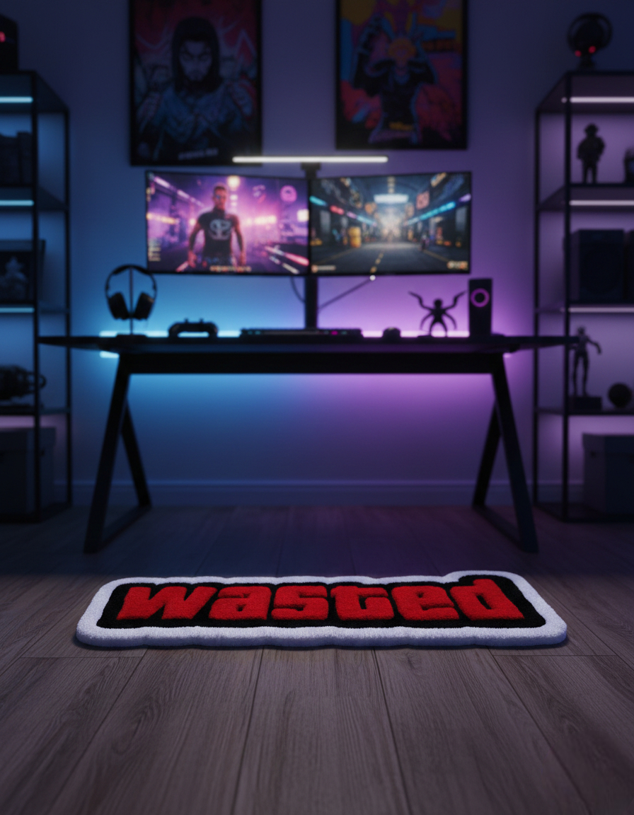 Wasted GTA-Inspired Rug