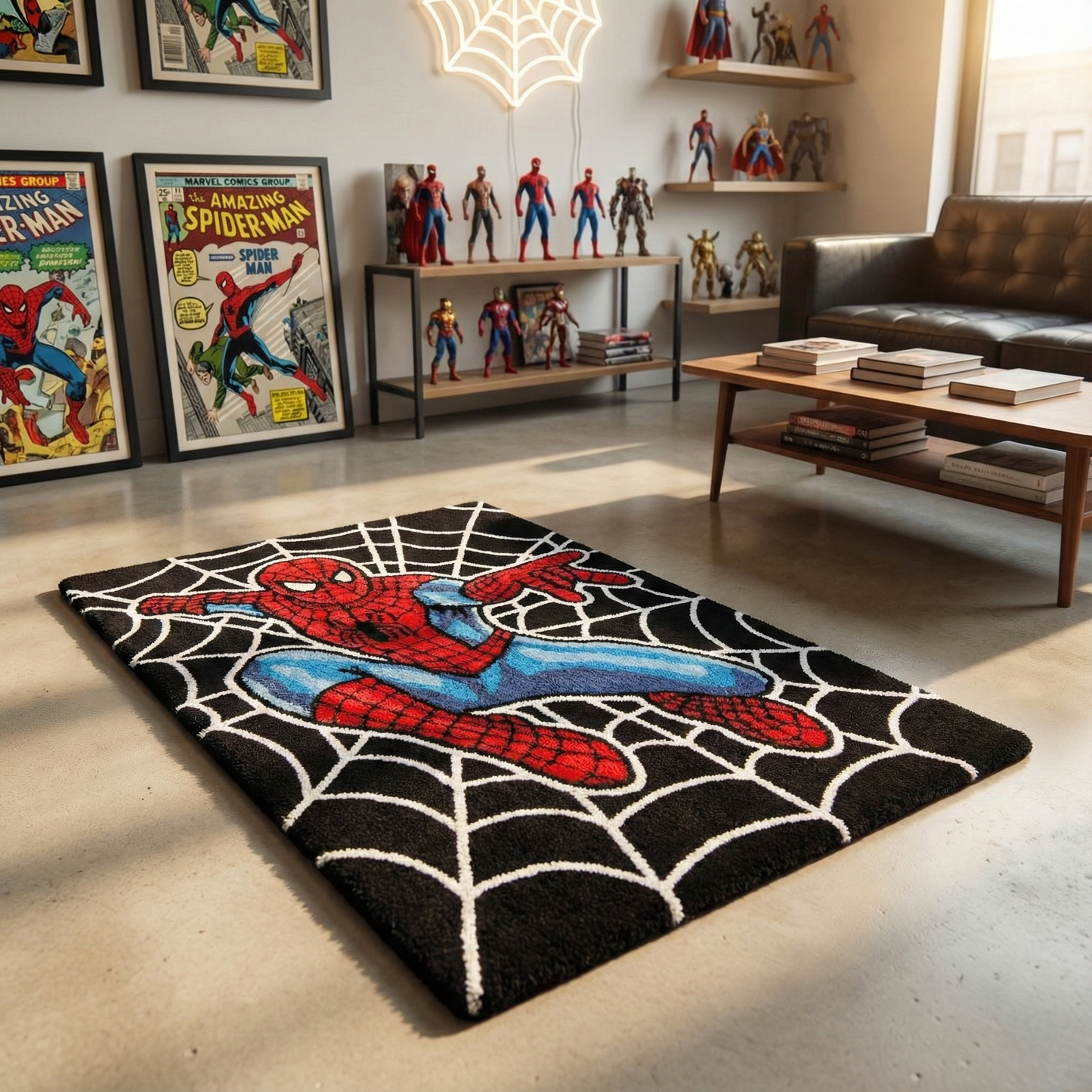 Spider-Man Wool Rug